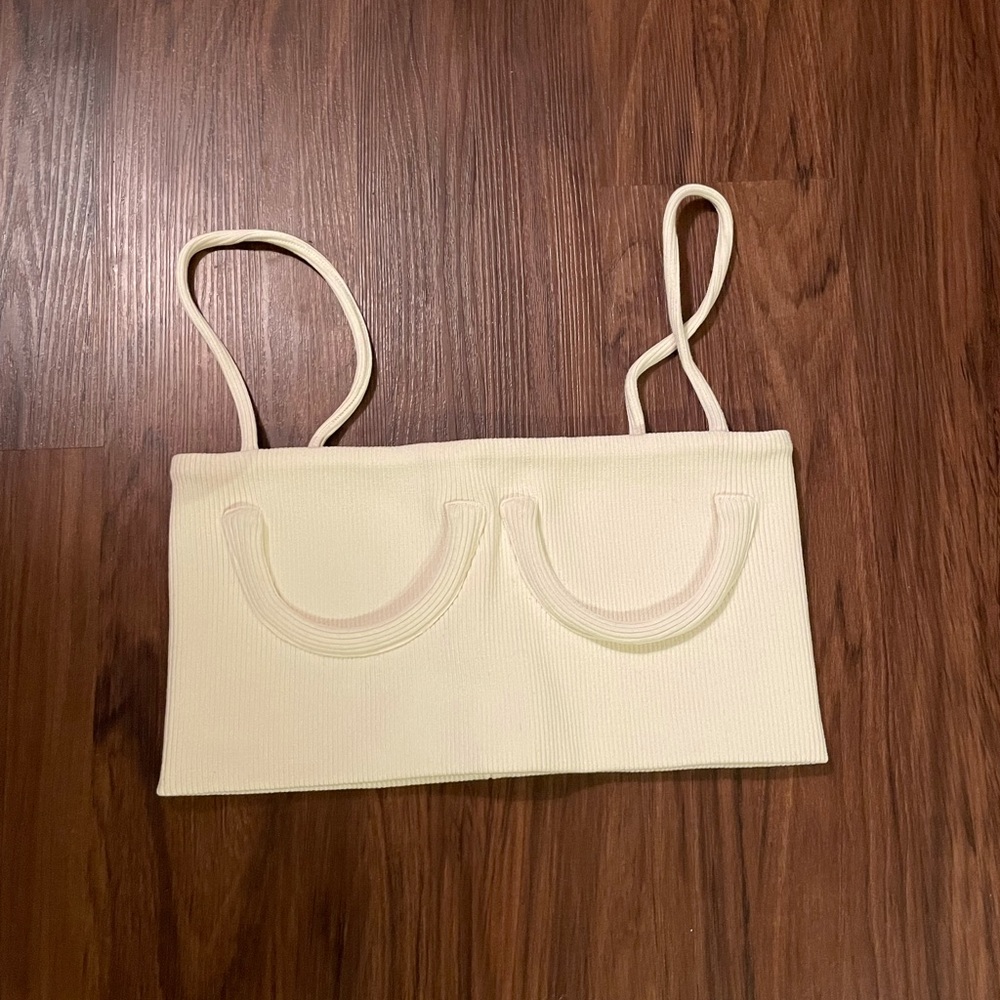 Orseund Iris Tube Top Ivory size M